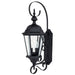 Capital Lighting 9722BK Carriage House Two Light Outdoor Wall Lantern, Black Main Image.jpg