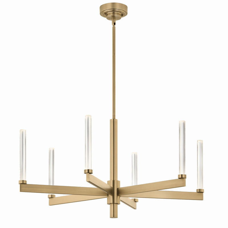 Kichler 52667CPZ LED Chandelier, Champagne Bronze