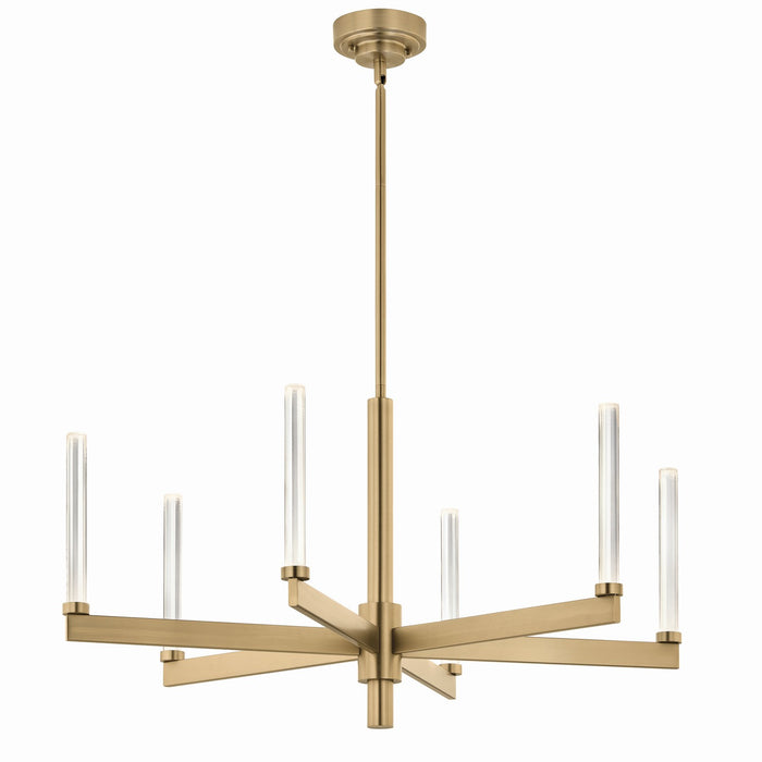 Kichler 52667CPZ LED Chandelier, Champagne Bronze