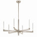 Kichler 52667PN LED Chandelier, Polished Nickel