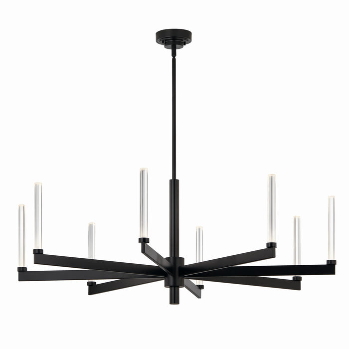 Kichler 52668BK LED Chandelier, Black