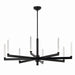 Kichler 52668BK LED Chandelier, Black