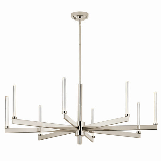 Kichler 52668PN LED Chandelier, Polished Nickel