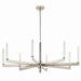 Kichler 52668PN LED Chandelier, Polished Nickel
