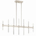 Kichler 52670PN LED Linear Chandelier, Polished Nickel