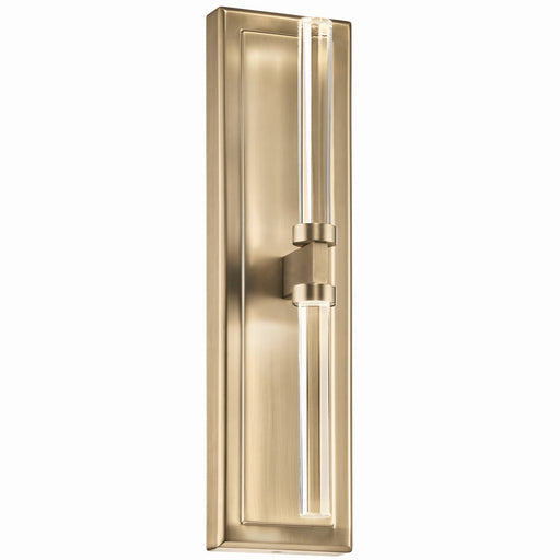 Kichler 52671CPZ LED Wall Sconce, Champagne Bronze