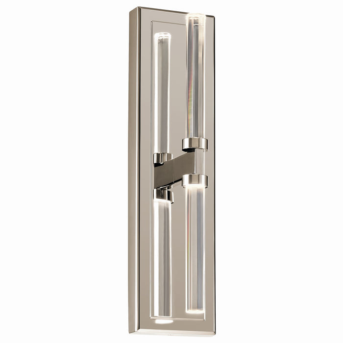 Kichler 52671PN LED Wall Sconce, Polished Nickel