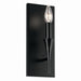 Kichler 52694BK One Light Wall Sconce, Black