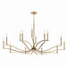 Kichler 52698CPZ 14 Light Chandelier, Champagne Bronze