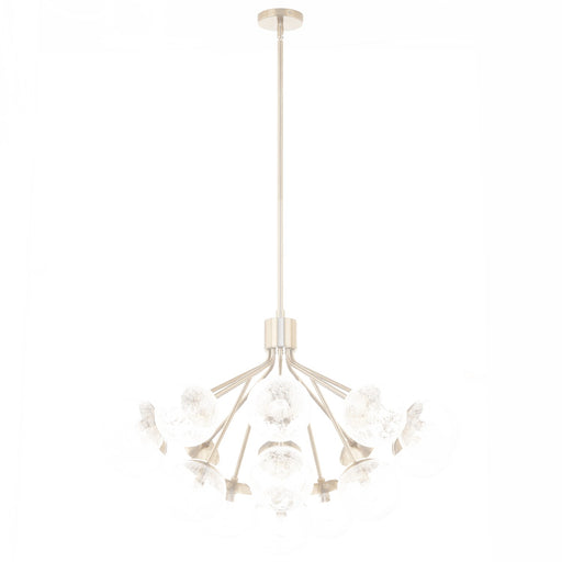 Kichler 52702CPZ 16 Light Chandelier Convertible, Champagne Bronze