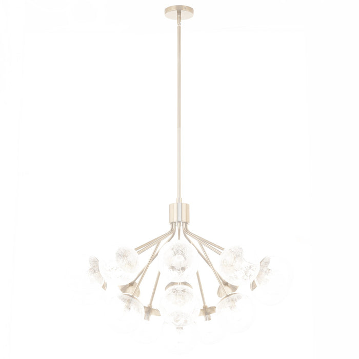 Kichler 52702CPZ 16 Light Chandelier Convertible, Champagne Bronze