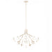 Kichler 52702CPZ 16 Light Chandelier Convertible, Champagne Bronze