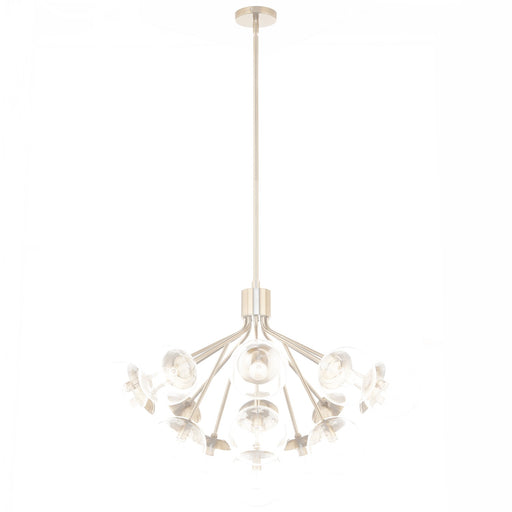 Kichler 52702CPZCLR 16 Light Chandelier Convertible, Champagne Bronze