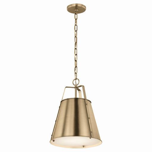 Kichler 52710CPZ One Light Pendant, Champagne Bronze