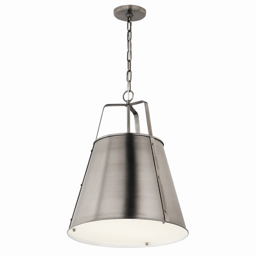 Kichler 52711CLP Two Light Pendant, Classic Pewter