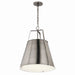 Kichler 52711CLP Two Light Pendant, Classic Pewter