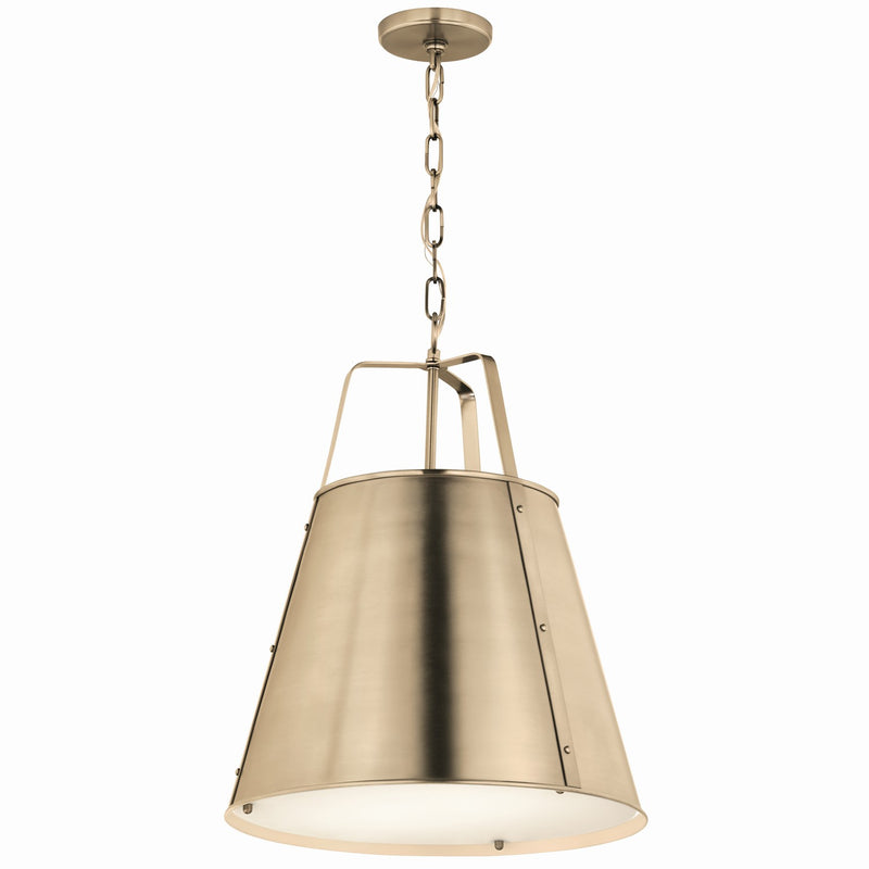 Kichler 52711CPZ Two Light Pendant, Champagne Bronze