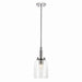 Kichler 52725CH One Light Mini Pendant, Chrome