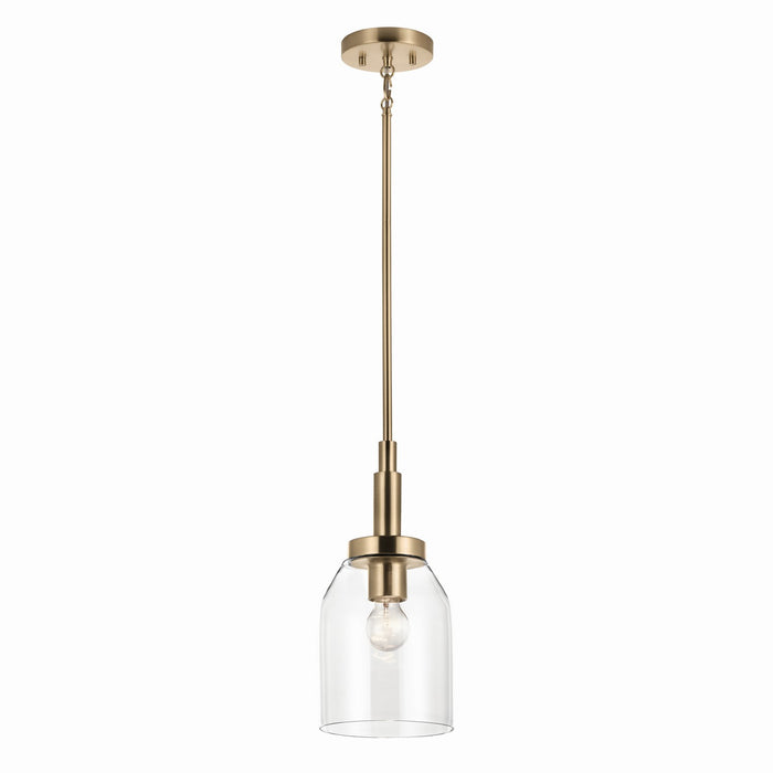 Kichler 52725CPZ One Light Mini Pendant, Champagne Bronze