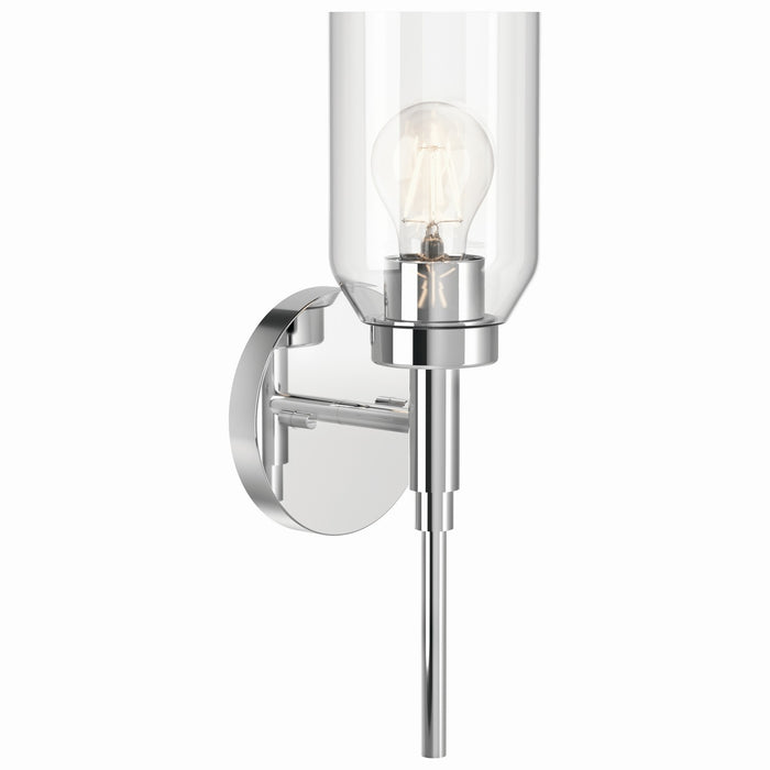 Kichler 55183CH One Light Wall Sconce, Chrome