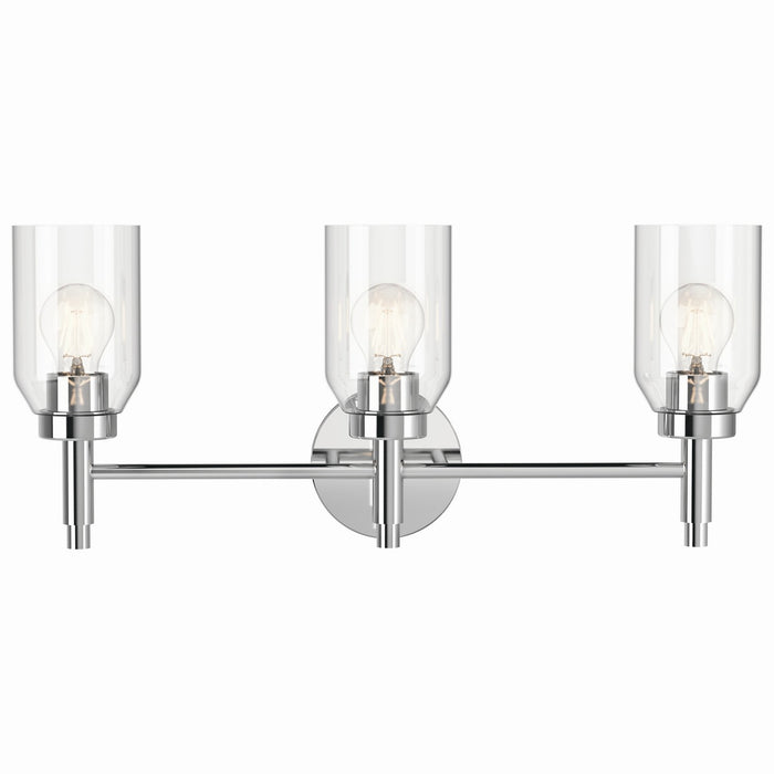 Kichler 55185CH Three Light Vanity, Chrome