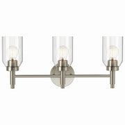 Kichler 55185NI Three Light Vanity, Brushed Nickel