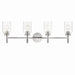 Kichler 55186CH Four Light Vanity, Chrome