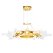 CWI Lighting 1121P28-14-602 Collar LED Chandelier Satin Gold.jpg