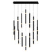 CWI Lighting 1262P32-14-101 Flute LED Chandelier Black.jpg