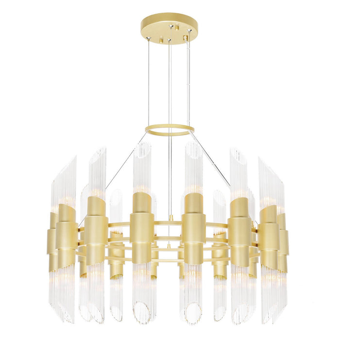 CWI Lighting 1269P32-32-602 Croissant 32 Light Chandelier Satin Gold.jpg