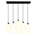 CWI Lighting 1273P23-5-101-RC Hoops LED Chandelier Black.jpg