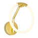 CWI Lighting 1273W10-1-602 Hoops LED Wall Sconce, Satin Gold Main Image.jpg