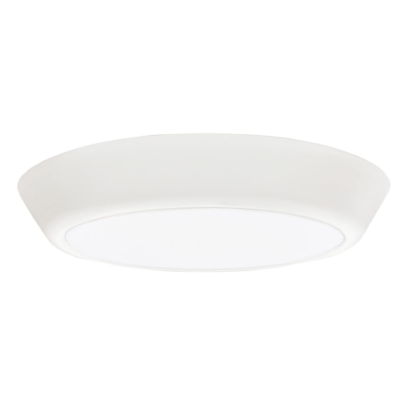 Capital Lighting 250511WT-LD30 Ryan LED Flush Mount, Simple White Main Image.jpg