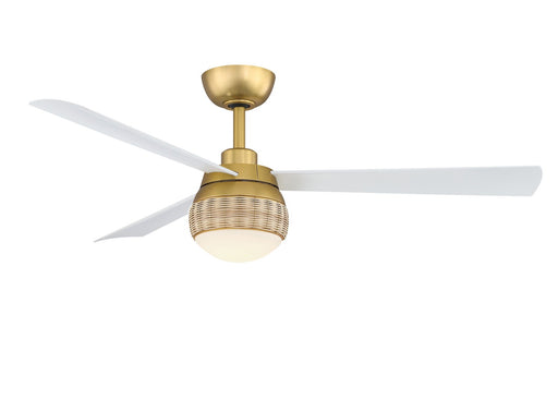 Fanimation FP6837BSMW Paget 52" Ceiling Fan Brushed Satin Brass Main Image.jpg