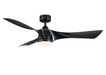Fanimation FPD6858BL Klear 56" Ceiling Fan Black Main Image.jpg