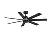 Fanimation FPD6865BLBN Pendry 56 56" Ceiling Fan Black Main Image.jpg