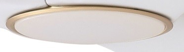 Eglo USA Fans 235400-LT11A Westerly LED Fan Light Kit Satin Brass Main Image.jpg