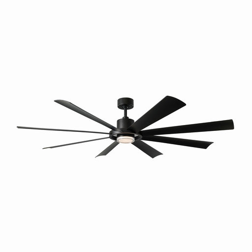 Modern Forms Fans FR-W2303-72L-MB 72"Ceiling Fan, Matte Black