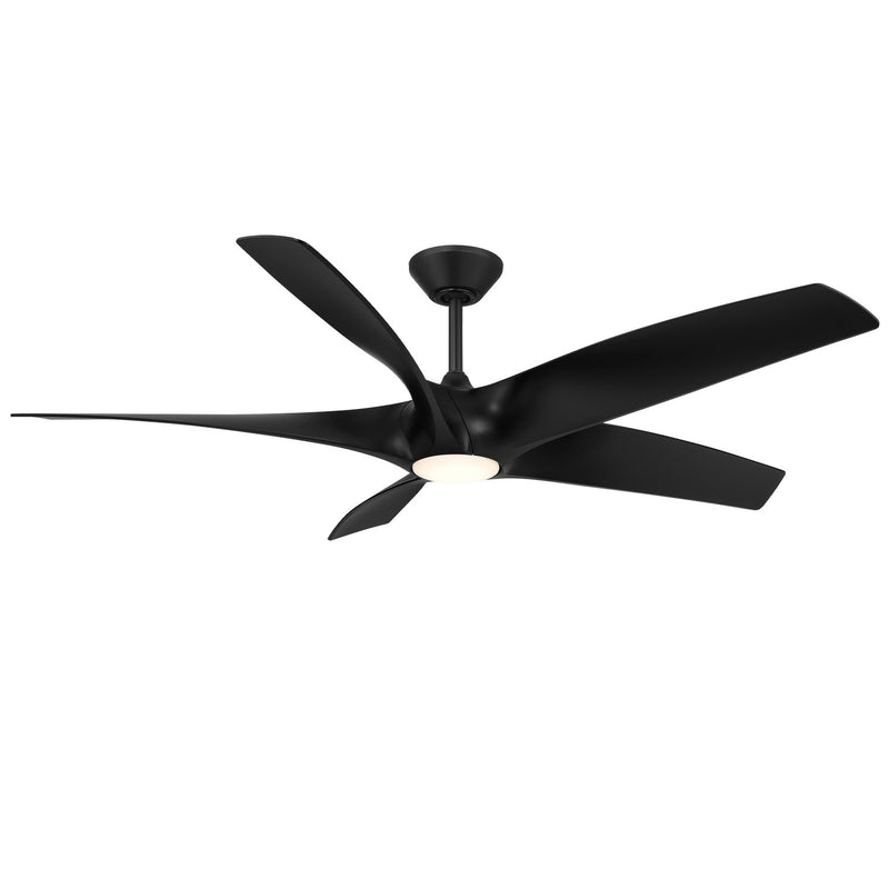 Modern Forms Fans FR-W2401-62L-MB 62"Ceiling Fan, Matte Black