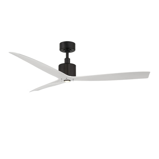 Modern Forms Fans FR-W2404-60L-MB/MW 60"Ceiling Fan, Matte Black/Matte White