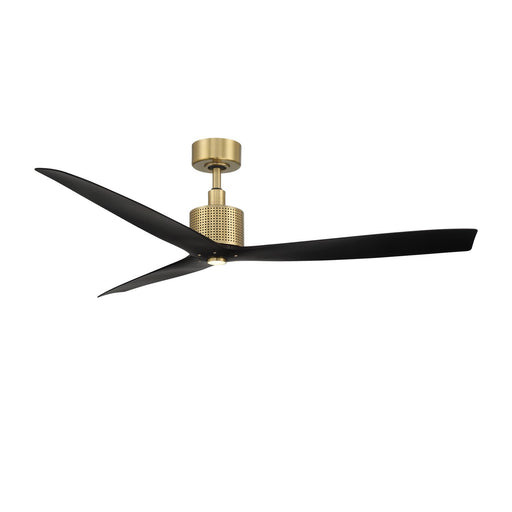 Modern Forms Fans FR-W2404-60L-SB/MB 60"Ceiling Fan, Soft Brass/Matte Black