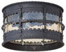 Minka-Lavery 8889-A39 Mallorca Three Light Flush Mount, Spanish Iron Main Image.jpg