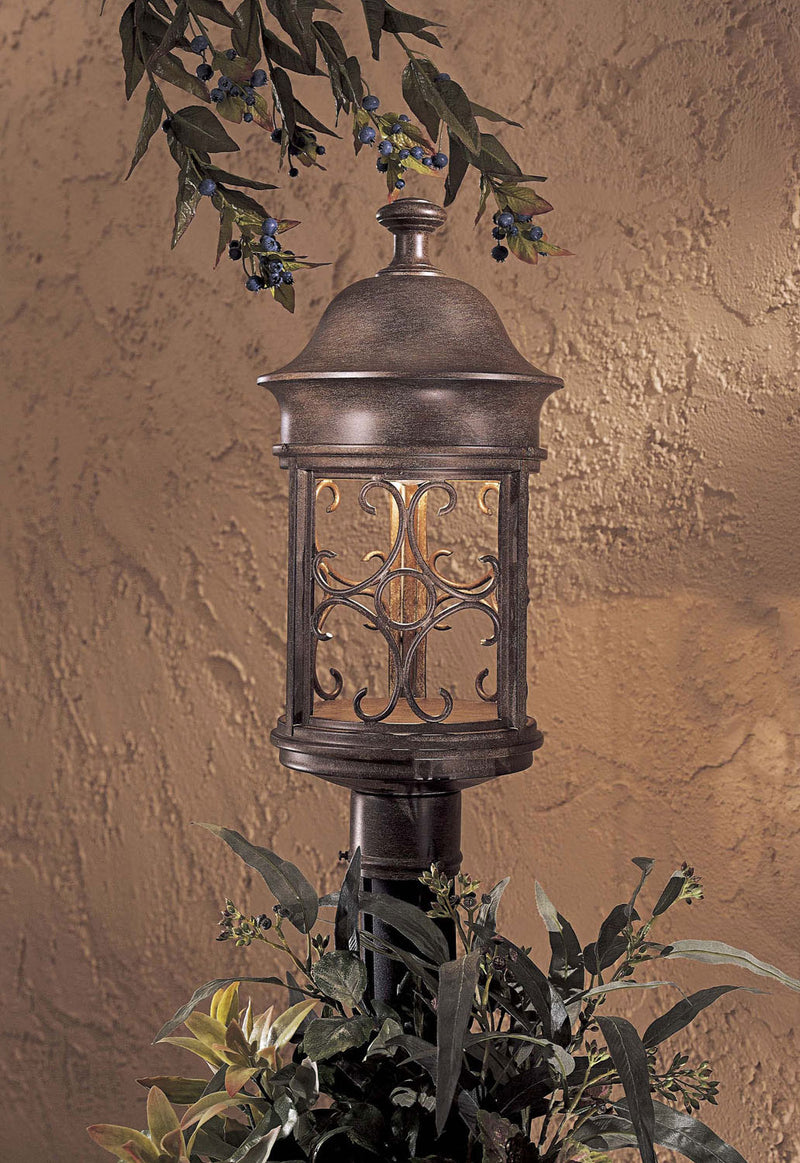 Minka-Lavery 8286-A61 Sage Ridge One Light Post Mount, Vintage Rust Alternate Image.jpg