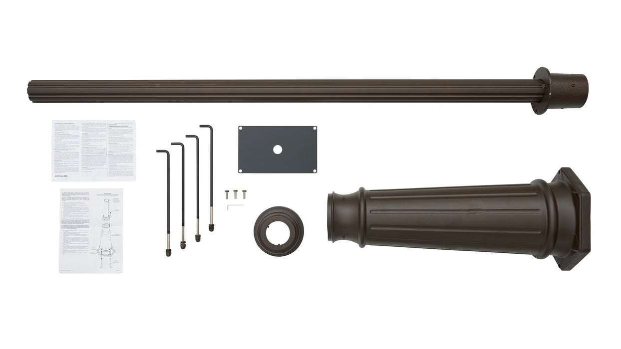 Kichler 9542OZ Outdoor Post, Olde Bronze (2)
