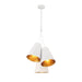 Crystorama 8684-MT-GA Alston Three Light Pendant Matte White / Antique Gold Main Image.jpg