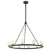 Crystorama ARA-10265-MK-ST Aragon LED Chandelier Matte Black Main Image.jpg