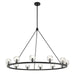Crystorama ARA-10266-MK Aragon LED Chandelier Matte Black Main Image.jpg