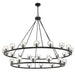 Crystorama ARA-10269-MK Aragon LED Chandelier Matte Black Main Image.jpg