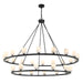 Crystorama ARA-10269-MK-ST Aragon LED Chandelier Matte Black Main Image.jpg