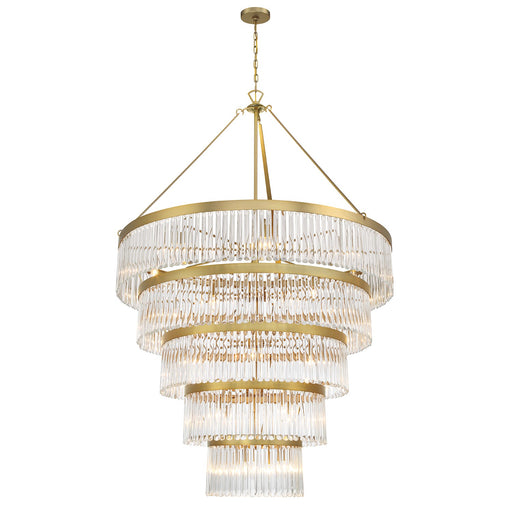 Crystorama EMO-5430-MG Emory 30 Light Chandelier Modern Gold Main Image.jpg